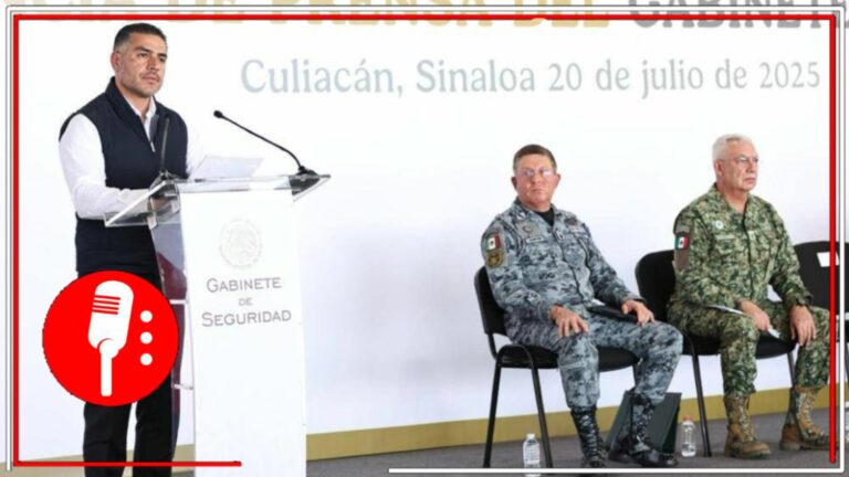 Repunte violento en Sinaloa durante mayo y junio; estrategia reforzada estabiliza julio: Harfuch