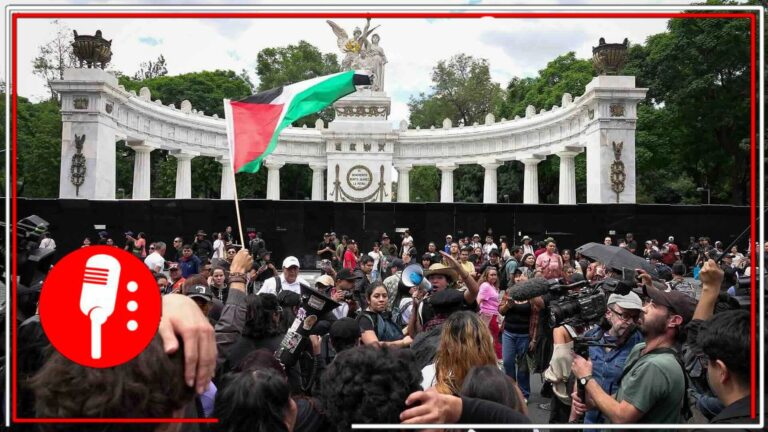 Tercera marcha contra la gentrificación en CDMX concluye sin violencia; aseguran bomba molotov y objetos peligrosos