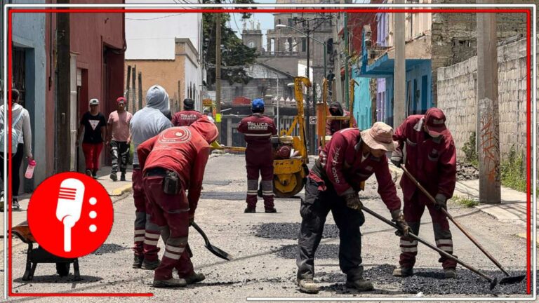 Toluca intensifica bacheo con apoyo del Gobierno del Edomex: mejoran vialidades clave en varias delegaciones
