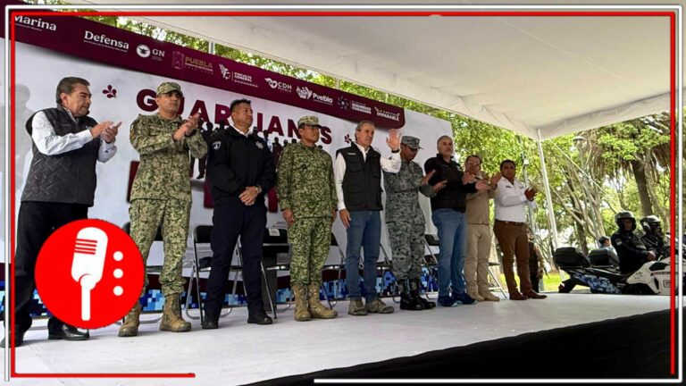 Arranca en Puebla la estrategia “Guardianes de la Paz” para reforzar la seguridad en la capital