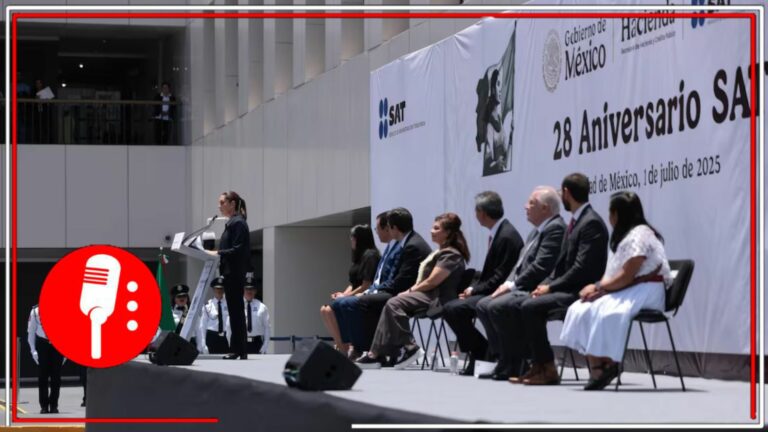 Sheinbaum celebra 28 años del SAT y llama a fortalecerlo con ética y justicia social