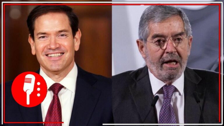 Canciller De la Fuente y Marco Rubio acuerdan reunión en Washington sobre migración, seguridad y comercio