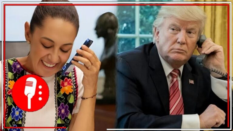 Trump y Sheinbaum se preparan para una llamada crucial sobre aranceles
