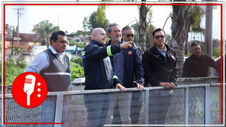 Supervisa Fito Torres niveles de ríos y drenes para prevenir inundaciones en Morelia