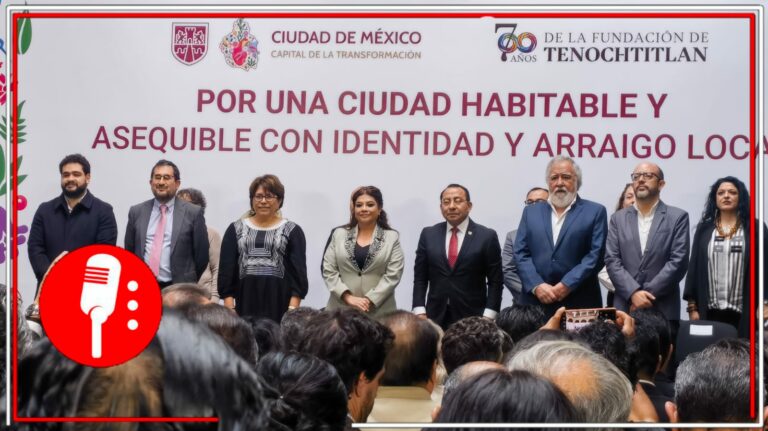 &#8220;Este es el inicio para combatir la gentrificación&#8221;, Clara Brugada