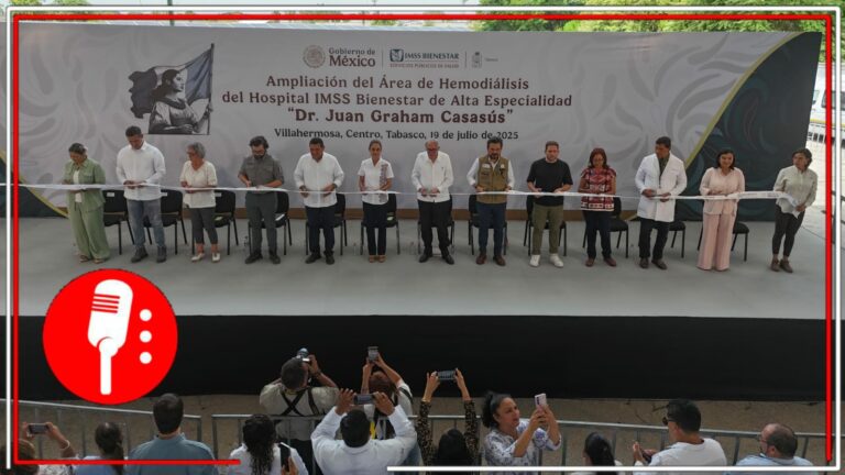 Sheinbaum inaugura área en Hospital de Tabasco e invierte 2 mil mdp