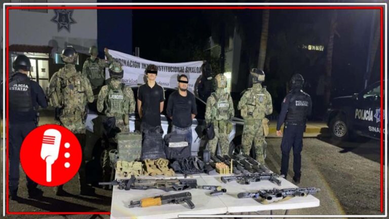 Localizan a ocho civiles y dos detenidos en Sinaloa