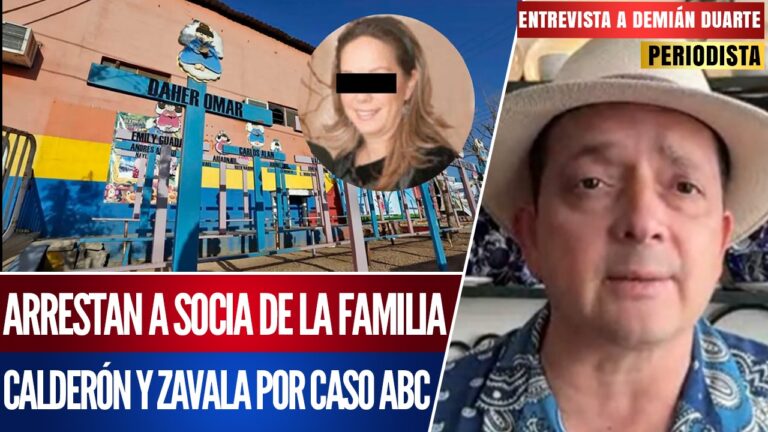 Entrevista | La familia Calderón y Zavala en alerta tras el arresto de socia de la guardería ABC: Demián Duarte