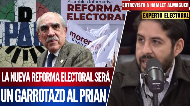 Entrevista | Hamlet Almaguer: PRI y PAN le dirán adiós al 50% de su dinero tras Reforma Electoral