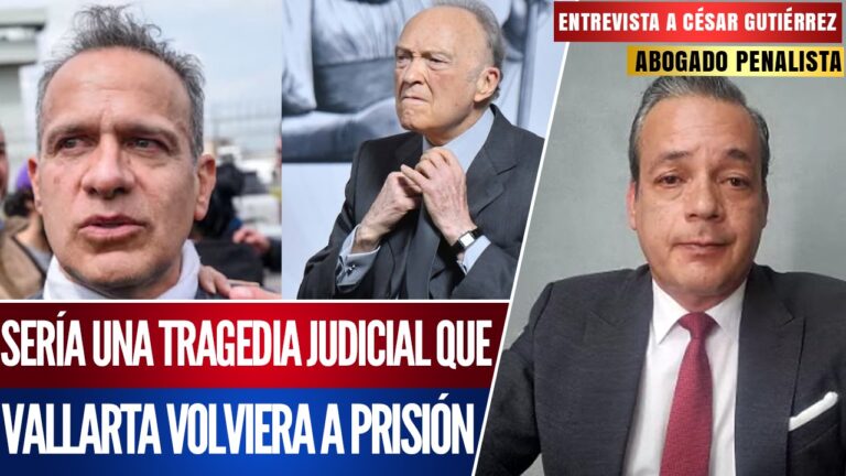 Entrevista | El abogado César Gutiérrez asegura que Israel Vallarta puede volver a prisión por la presión que ejerce Gertz Manero