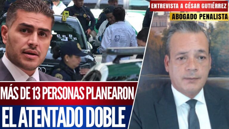 Entrevista | Harfuch revela conspiración en el doble atentado contra Ximena y José: César Gutiérrez Priego