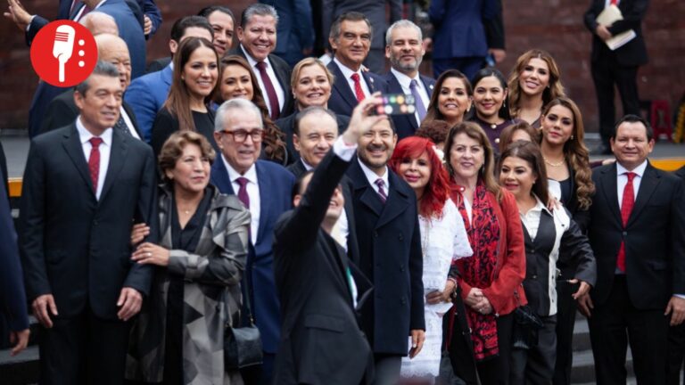 Gobernadores de la 4T condenan agresión de Alito Moreno hacia Fernández Noroña