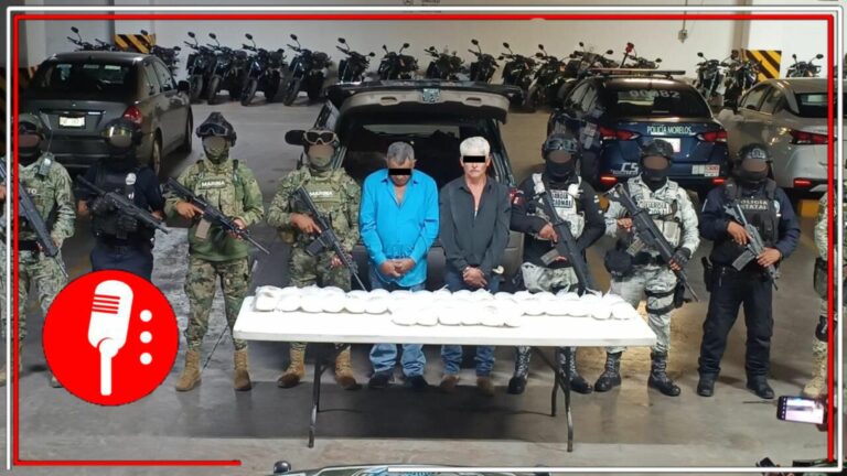 Aseguran 40 kilos de droga “cristal” en Emiliano Zapata, Morelos