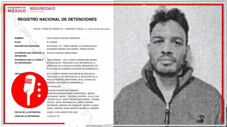 Julio César Chávez Jr. es deportado a México y queda detenido en penal de Hermosillo