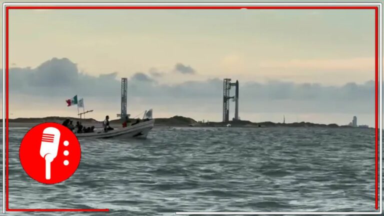 Protesta histórica en el Golfo de México contra lanzamientos de SpaceX