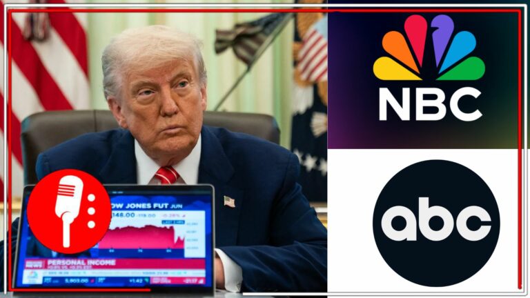 Trump amenaza con quitar licencias a NBC y ABC por “noticias falsas y sesgadas”