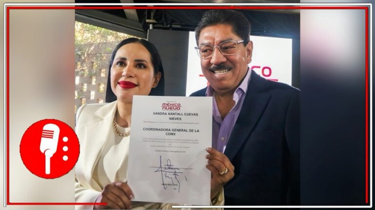 Ulises Ruiz lanza “México Nuevo” y nombra a Sandra Cuevas coordinadora en CDMX