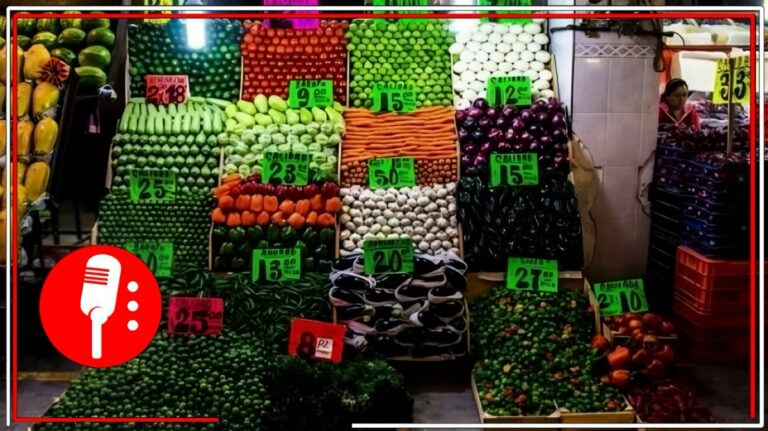 Inflación en México baja a 3.51% en julio gracias a caída en precios de frutas y verduras