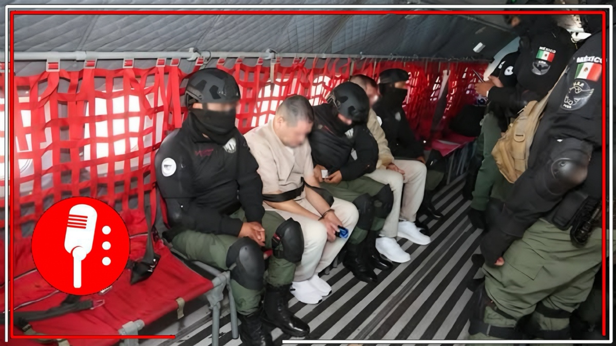 EE.UU. transfiere 14 reos mexicanos por narcotráfico a México