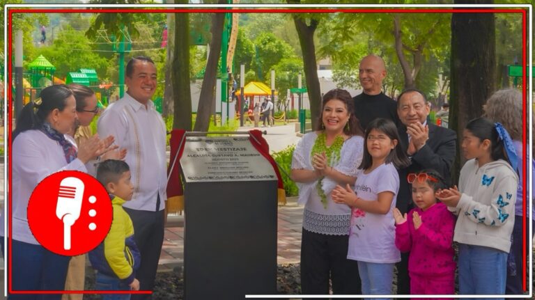 Clara Brugada y Janecarlo Lozano presentan el EDEN del Parque del Mestizaje
