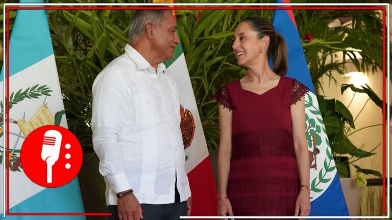 Sheinbaum se reúne con líderes de Guatemala y Belice