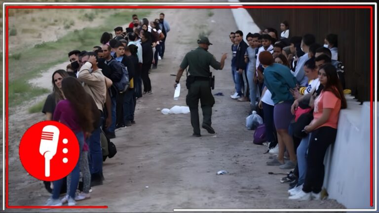 Caída histórica de migrantes en EE.UU.