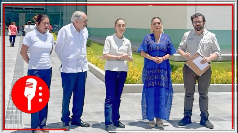 Sheinbaum y Salgado sorprenden en Tlapa