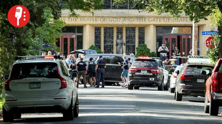 Tiroteo en escuela católica de Minneapolis deja víctimas