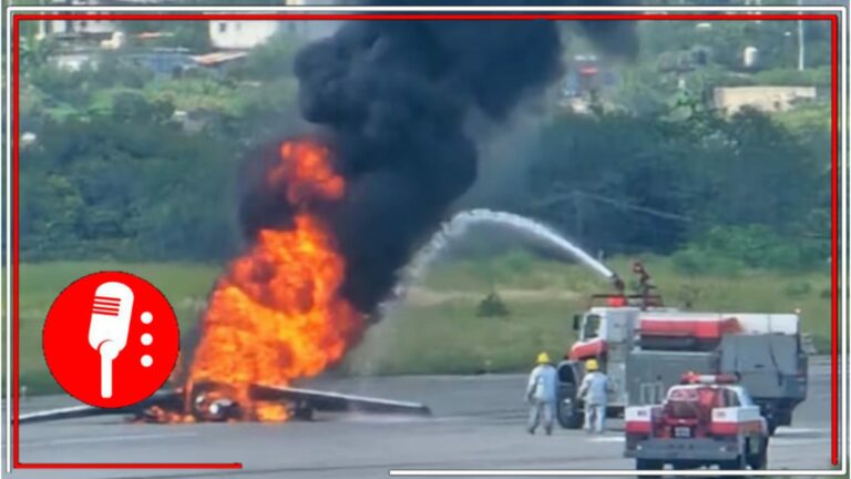 Dos heridos tras accidente aéreo en Cuernavaca