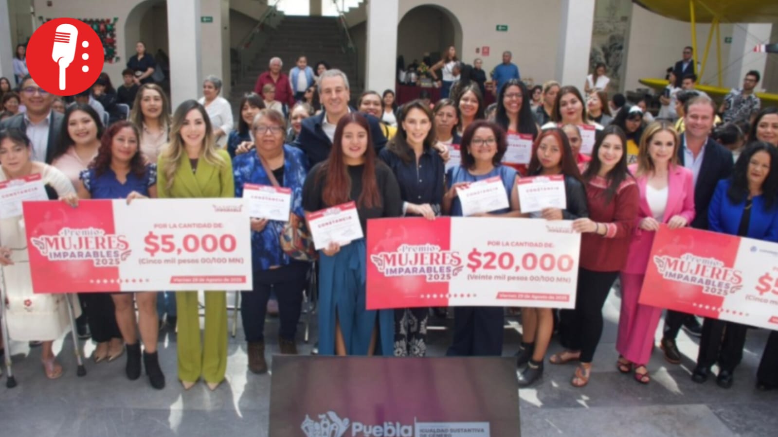 Reconocen a ganadoras del Premio Mujeres Imparables 2025 en Puebla
