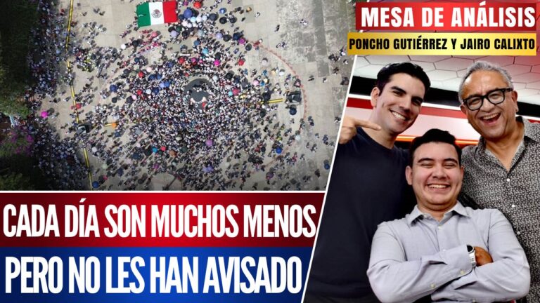 Mesa de Análisis | Junta más un perro atropellado: Poncho Gutiérrez y Jairo Calixto se burlan de la marcha de “la resistencia”