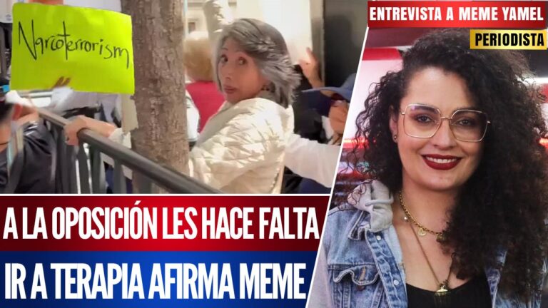 Entrevista | La periodista Meme Yamel afirma que a la oposición le hace falta ir a terapia