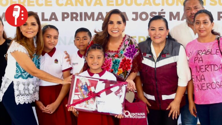 Mara Lezama entrega más de 221 mil útiles escolares gratuitos para el ciclo escolar 2024-2025