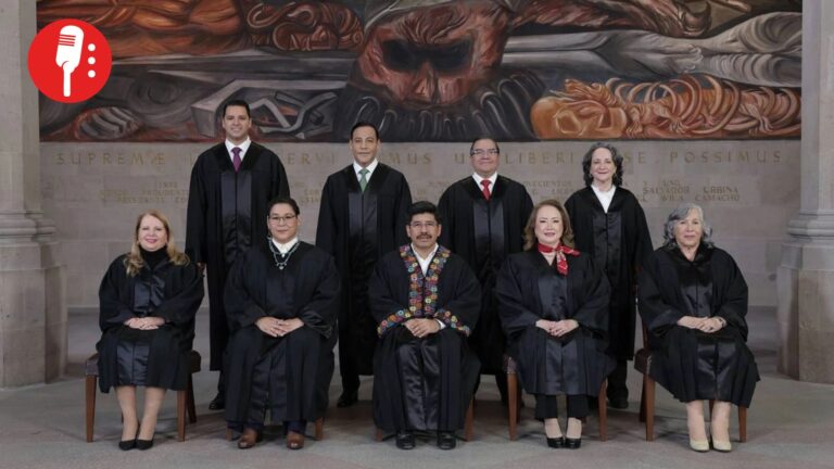 SCJN presenta primera foto oficial de los nueve ministros que asumirán este lunes