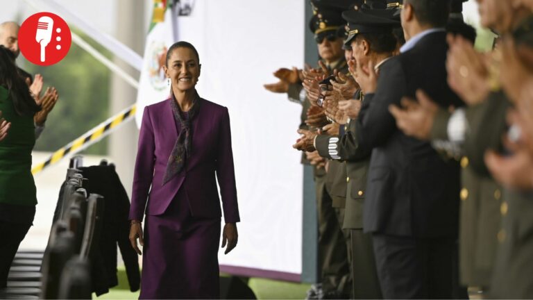 Sheinbaum destaca valores y rol de mujeres en fuerzas armadas durante ceremonia en el Heroico Colegio Militar