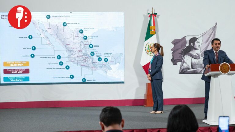 México impulsa proyectos hídricos: se garantizará agua a 36 millones de personas