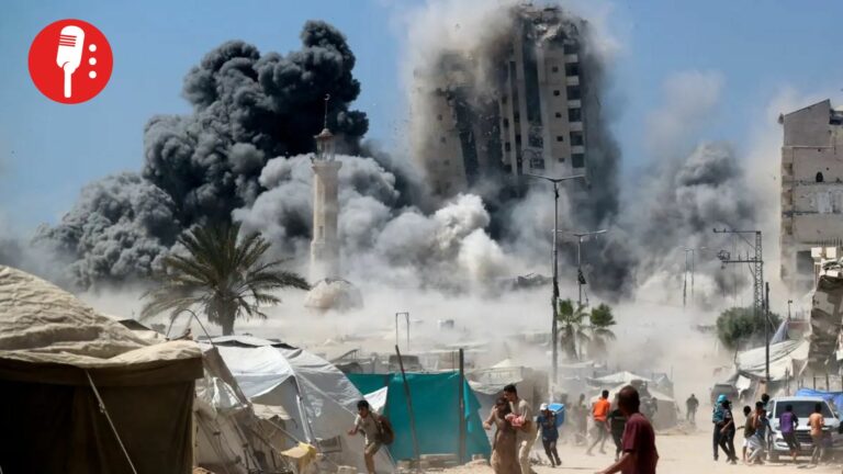 Israel destruye edificio en Gaza y amenaza con más ataques contra infraestructura de Hamás
