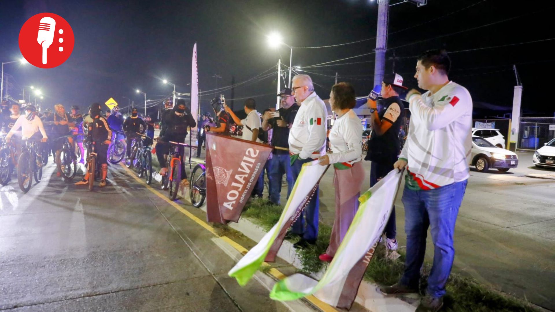 Rocha impulsa el deporte con la “Aventura Narnia: Rodada Mexicana 2025” en Culiacán