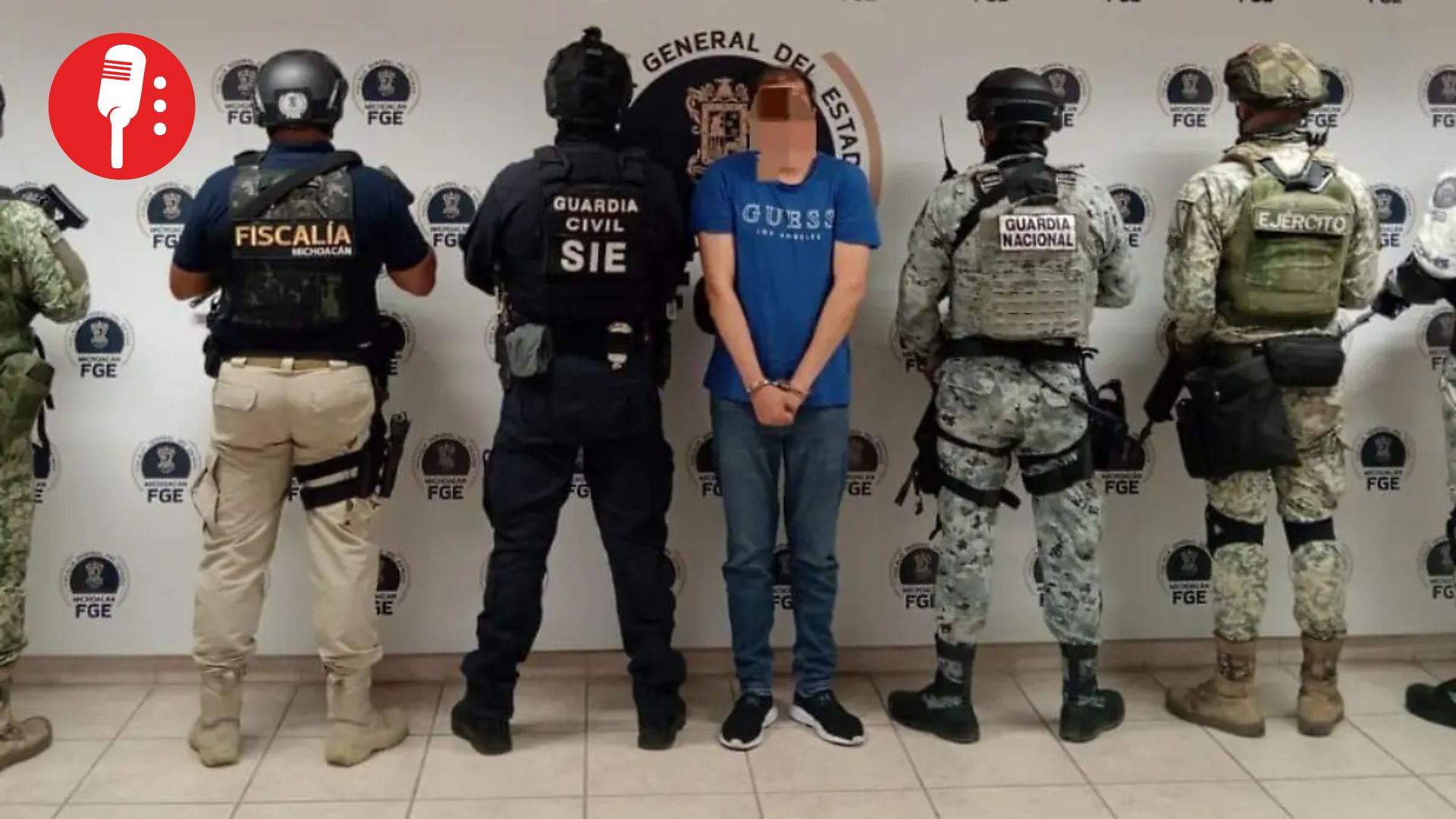 Detienen a secretario de Jiquilpan por difusión de videos del Ejército Purépecha