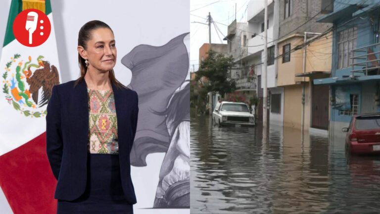 Sheinbaum coordina apoyo a familias tras inundaciones en CDMX y Edomex