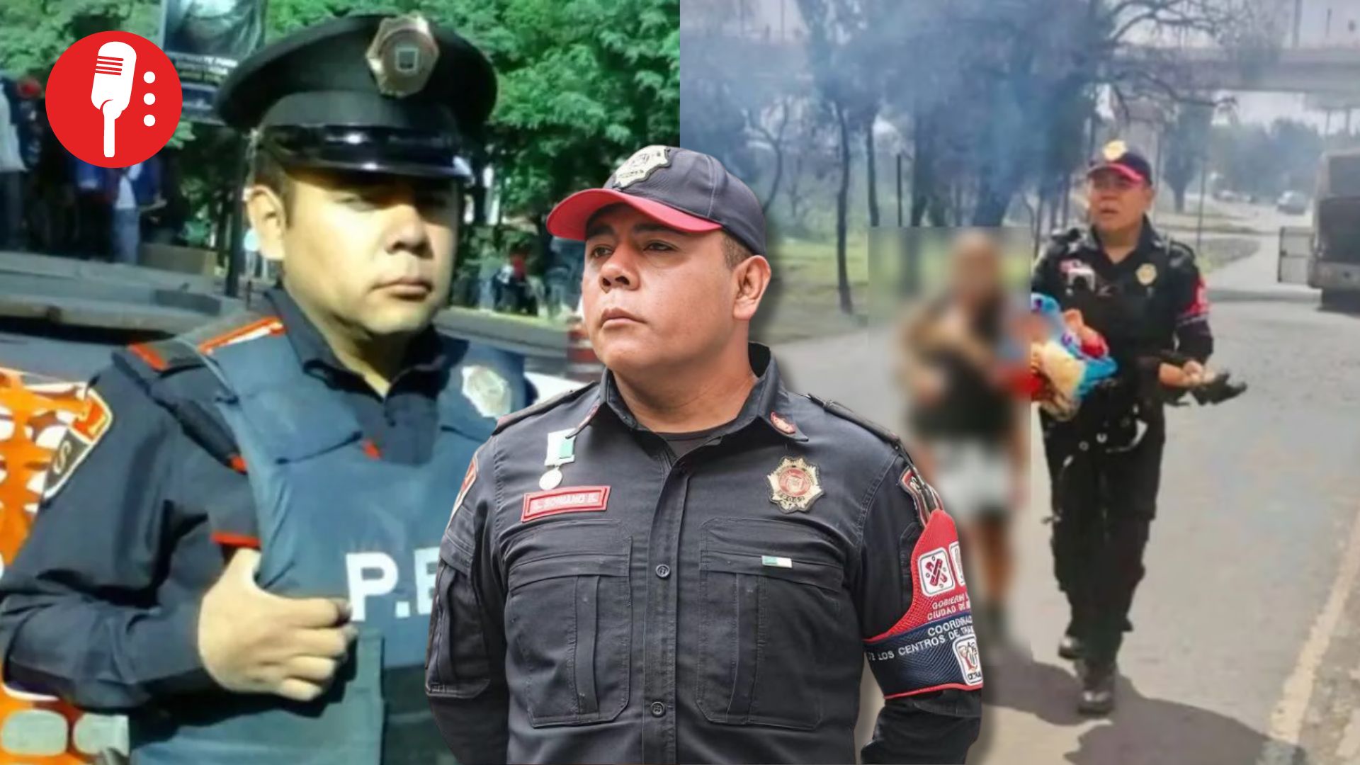 Sergio Ángel Soriano Buendía: el policía que salvó a Alicia y a Jazlin de la explosión en Iztapalapa