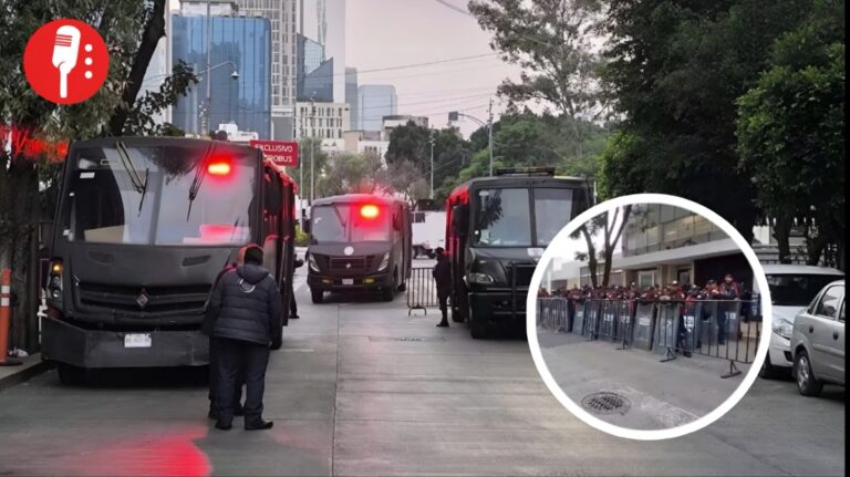 Senado blindado ante toma de protesta de nuevos jueces