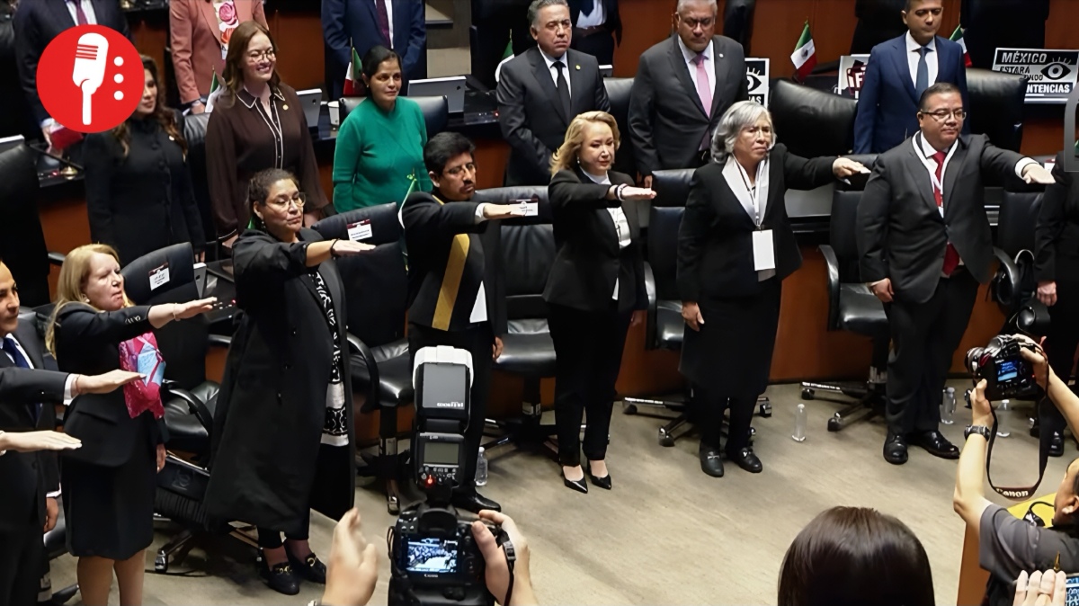 Nuevos ministros de la SCJN rinden protesta en el Senado