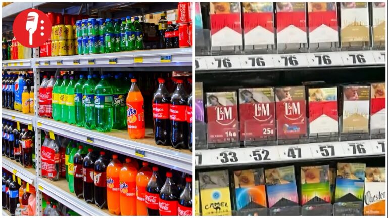 Hacienda proyecta recaudar 41 mil millones de pesos con impuestos a refrescos y tabaco