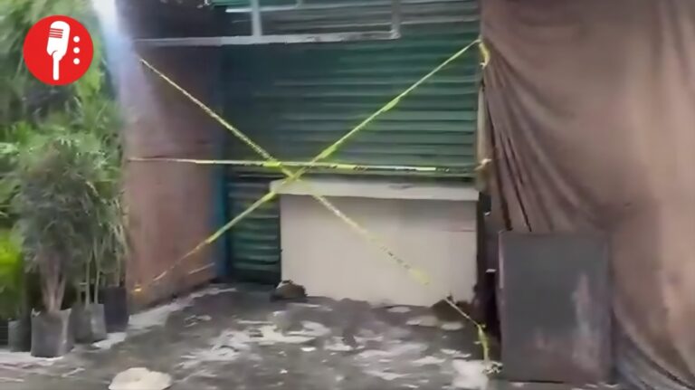 Explosión de gas deja mujer herida en el Mercado Jamaica y flamazo en la Portales