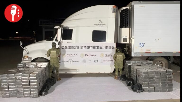 Decomisan 1.5 toneladas de metanfetamina en Mazatlán