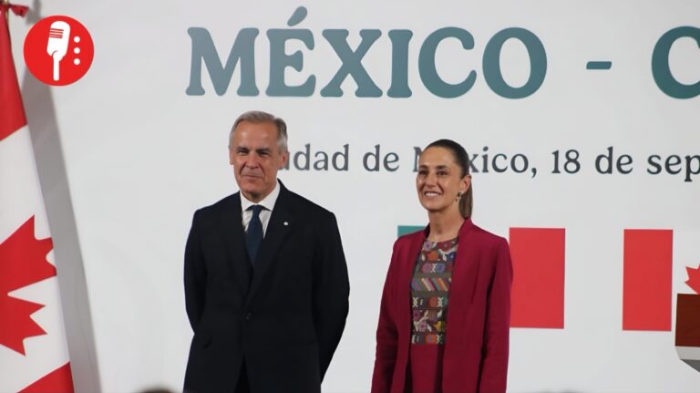 Sheinbaum y Carney refuerzan la cooperación México-Canadá