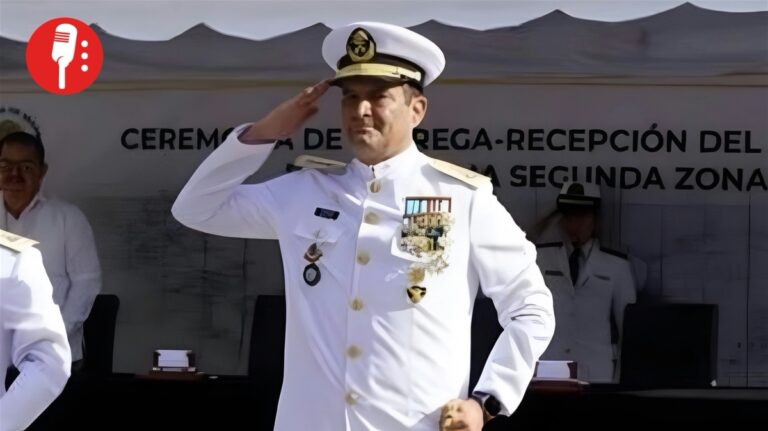 Contralmirante Farías es citado a comparecer por las acusaciones de corrupción de huachicol