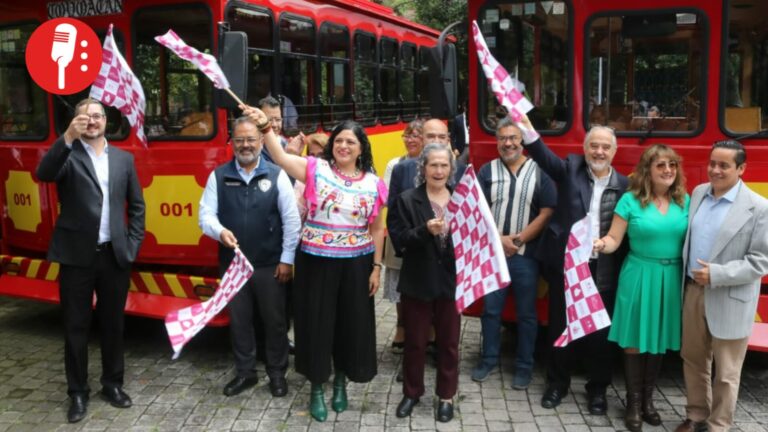 Dos tranvías eléctricos 100% mexicanos para Coyoacán