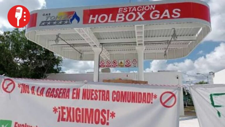 Vecinos frenan gasera de Holbox Gas en Playa del Carmen vinculada a pipa que explotó en Iztapalapa